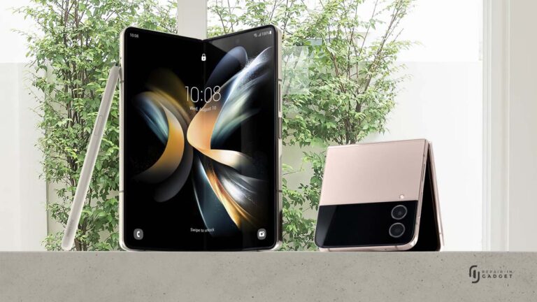 Layar Samsung Flip dan Fold tidak lurus saat dibuka