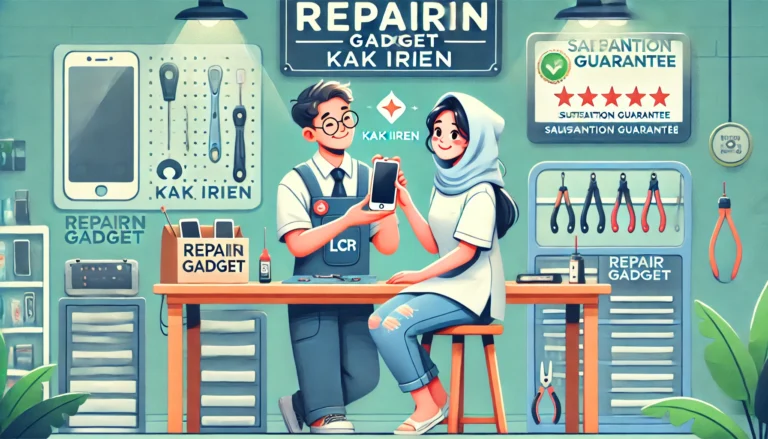 Pengalaman Kak Irien Memperbaiki LCD Smartphone di Repairin Gadget