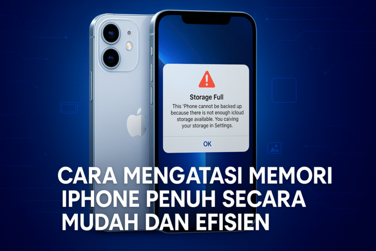 Cara Mengatasi Memori iPhone Penuh Secara Mudah dan Efisien