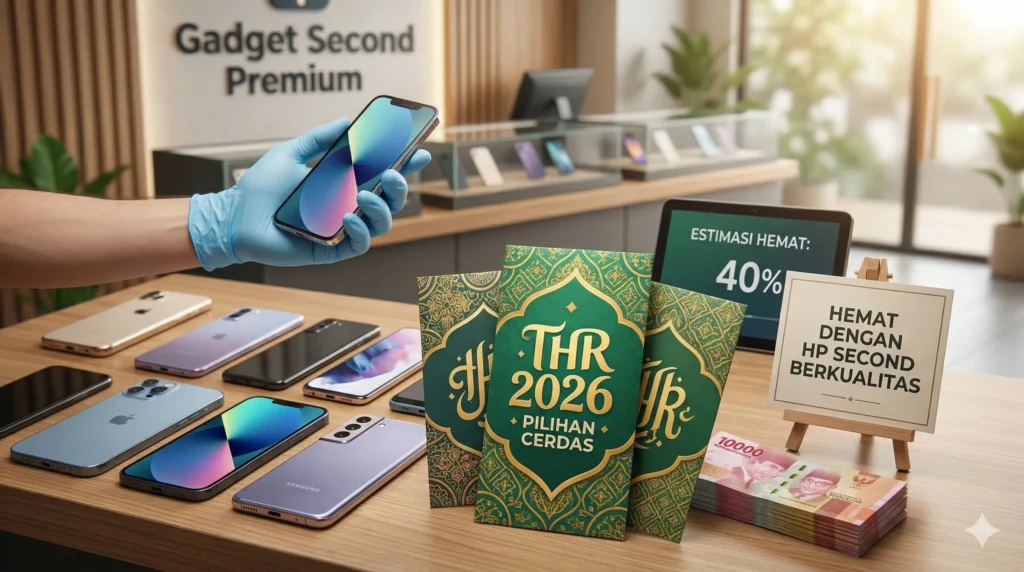 HP Second Bisa Jadi Pilihan Lebih Cerdas Pakai Uang THR 2026!